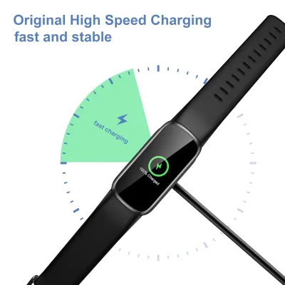 Fitbit Charge 6 Charger Cable USB Fast Charging Replacement